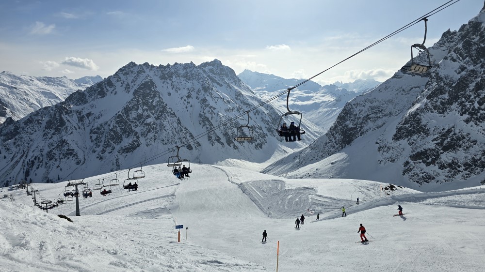 Perfecte condities Gargellen.